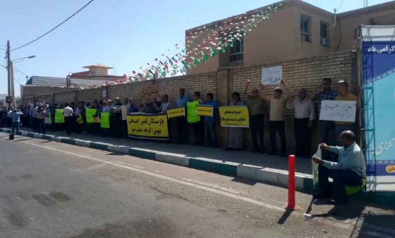 غضب المتقاعدين في الأحواز: معاشات لا تكفي... وصمت حكومي مستمر